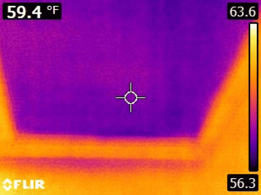 ir camera image - before project
