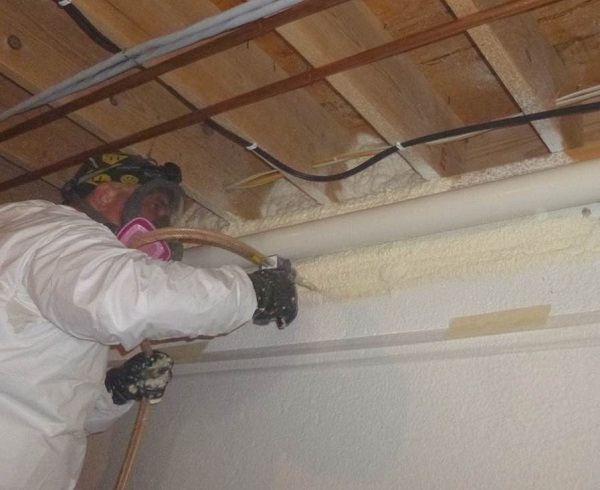 rim joist insulation installation